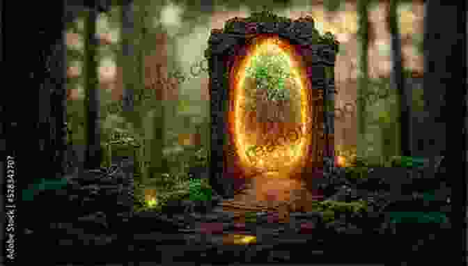 A Depiction Of The Portal Of Initiation, A Glowing Archway Surrounded By Ethereal Beings Four Mystery Plays / The Portal Of Initiation The Soul S Probation The / Guardian Of The Threshold The Soul S Awakening