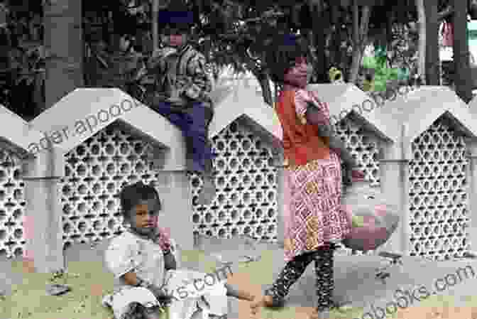 A Group Of Children Playing In A Crowded Slum, Highlighting The Challenges They Face Due To Poverty. The Lions On The Road: Cycling London To Cape Town For Save The Children Fund