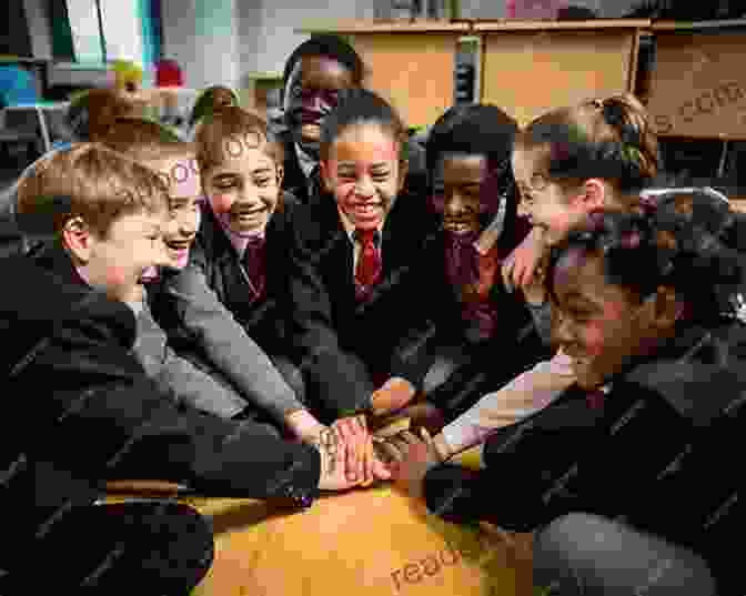 A Group Of Diverse Students Smiling And Engaged In A Lively Discussion, Showcasing The Transformative Power Of Language Competence In The African American Community Voices Of The Self: A Study Of Language Competence (African American Life Series)