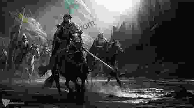 A Group Of Knights Riding Into Battle Against A Backdrop Of A Burning Castle The Haven (The Guard Trilogy Extended 4): The Guards Of Haven