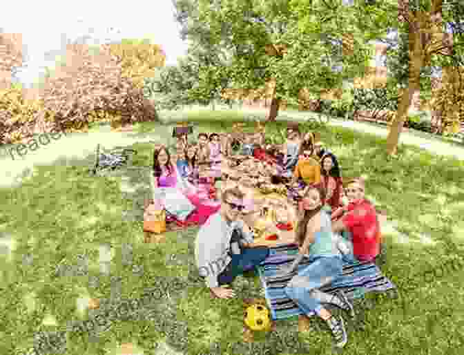 A Group Of People Enjoying A Picnic In Nature, Surrounded By Lush Greenery And A Clear Blue Sky True Wealth: How And Why Millions Of Americans Are Creating A Time Rich Ecologically Light Small Scale High Satisfaction Economy