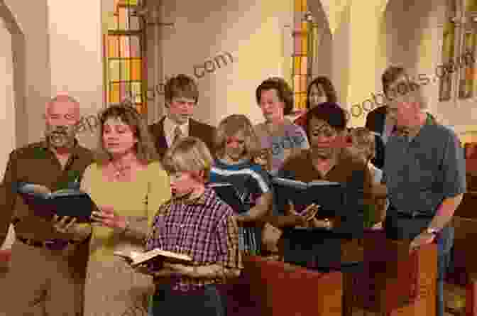 A Group Of People Singing Hymns In A Church Setting Our Latter Day Hymns Karen Lynn Davidson