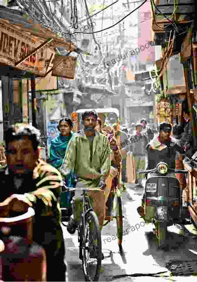 A Lively Street Scene In India In The 1970s, With People Wearing Colorful Traditional Clothing And Bell Bottoms. An American In Hyderabad: Life In India In The 1970s