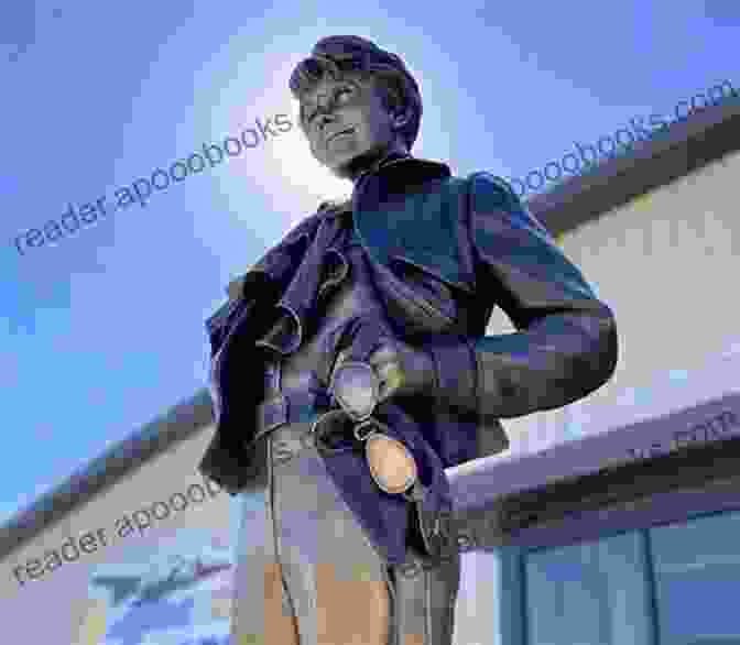 A Monument Dedicated To Amelia Earhart In Atchison, Kansas, Her Birthplace. East To The Dawn: The Life Of Amelia Earhart