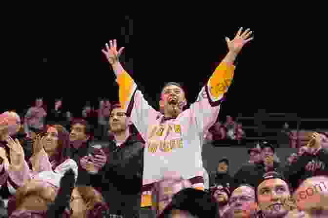 A Vibrant Photograph Showcasing The Passionate Fans Of Hockey, Capturing The Camaraderie, Excitement, And Sense Of Community That Surrounds The Sport. Talk Hockey To Me: A Friends To Lovers Hockey Romance