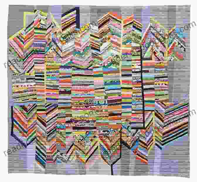 A Vibrant Quilt Featuring A Modern Patchwork Design, Showcasing The Versatility Of Quilting Techniques The Encyclopedia Of Quilting Patchwork Techniques: A Comprehensive Visual Guide To Traditional And Contemporary Techniques