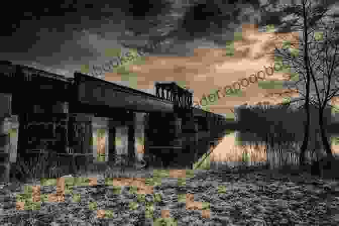 A Vintage Photograph Of A Steam Locomotive Pulling A Train Across A Bridge Over The Osage River Rails To The Osage Kenneth L Bird