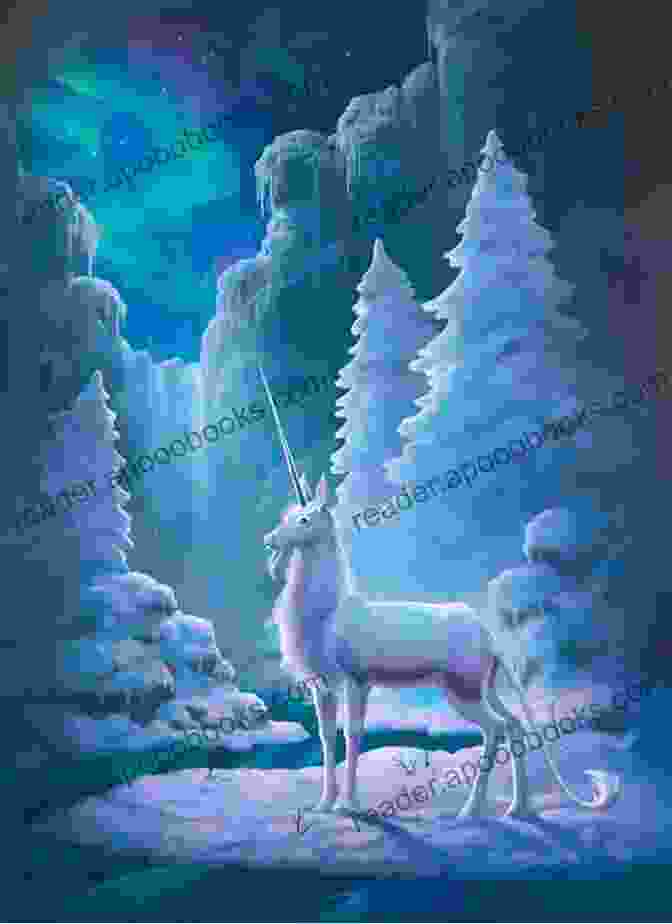 A Winter Unicorn Standing In A Snowy Forest, Its Horn Glowing With An Ethereal Light. Winter Unicorn: Haiku Kevin Johnson