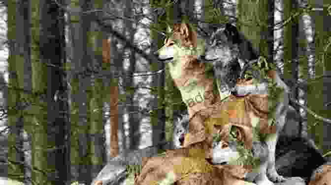 A Wolf Pack Hunting Together, Illustrating The Cooperative Nature Of Wolf Social Behavior That Has Been Passed Down To Dogs Evolution Of Canine Social Behavior 2nd Edition