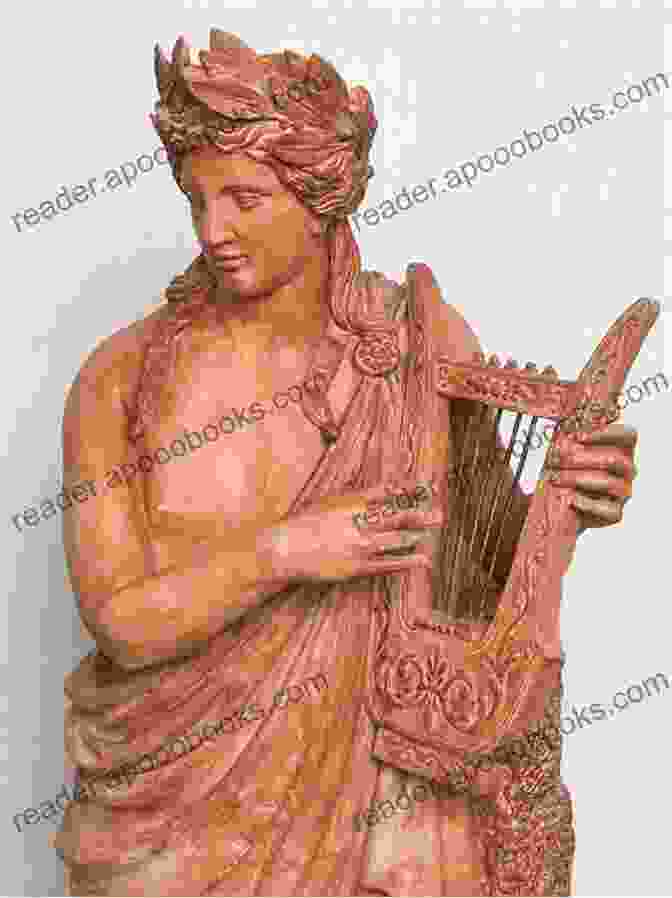 Apollo, God Of Music, Poetry, And Prophecy, Playing A Lyre Gods Of Rome Thomas Greanias