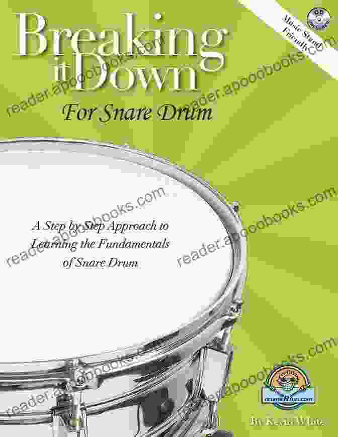 Book Cover Of 'Breaking It Down For Snare Drum' Breaking It Down For Snare Drum