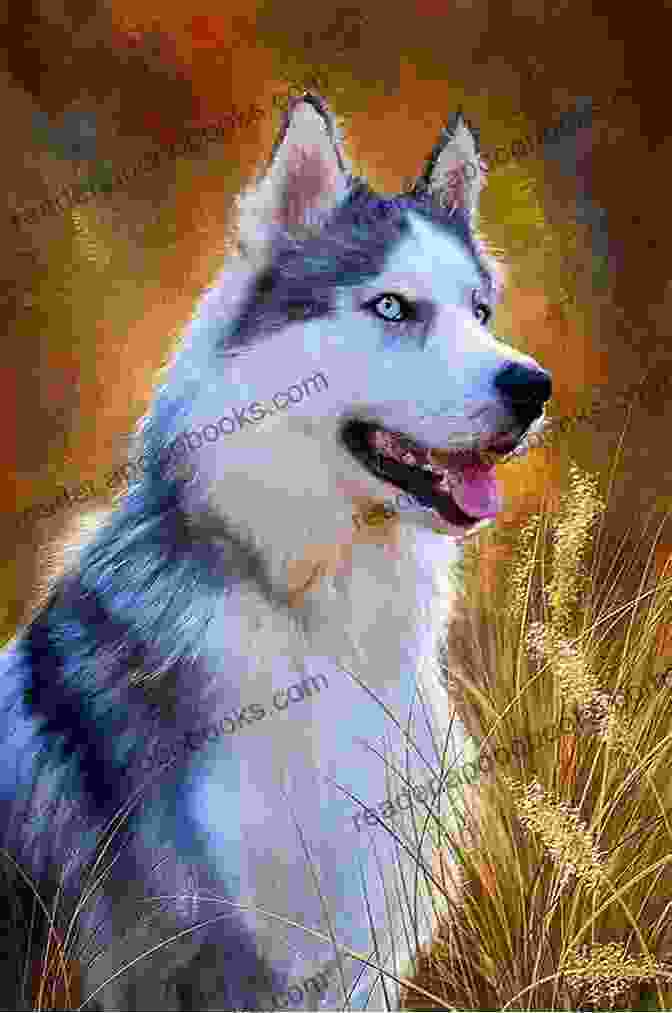 Brush Techniques For Painting Siberian Huskies Counted Cross Stitch Pattern: Watercolor Dog #104 Siberian Husky: 183 Watercolor Dog Cross Stitch