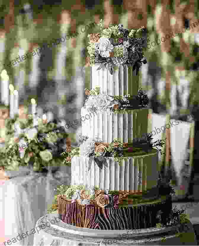 Cake With The King Book Cover, Featuring A Decadent Cake Adorned With Intricate Sugar Flowers And A Royal Crown Cake With The King: A Tiny Bite Of Sweet