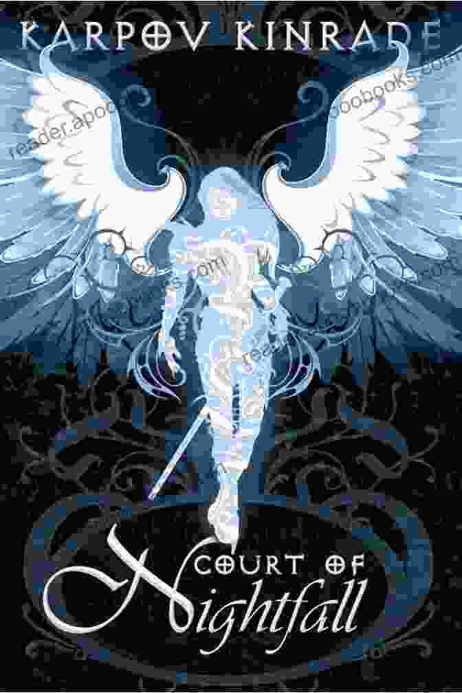 Court Of Nightfall Book Cover Featuring A Majestic Faerie Surrounded By A Moonlit Forest Court Of Nightfall (The Nightfall Chronicles 1)