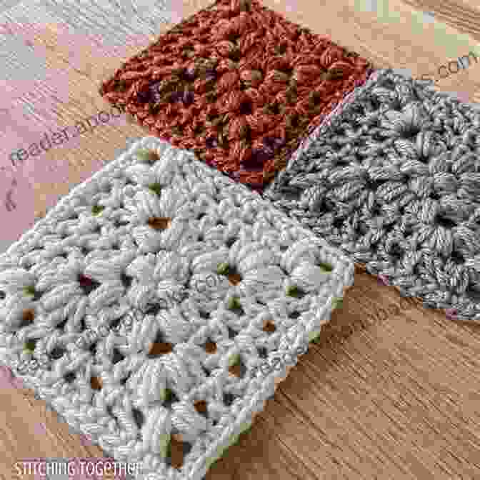 Crochet Granny Square Motif Crochet: GRANNY SQUARE BASICS: Learn How To Crochet And Join Granny Square Motifs