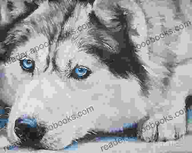 Famous Watercolor Artists Who Paint Siberian Huskies Counted Cross Stitch Pattern: Watercolor Dog #104 Siberian Husky: 183 Watercolor Dog Cross Stitch