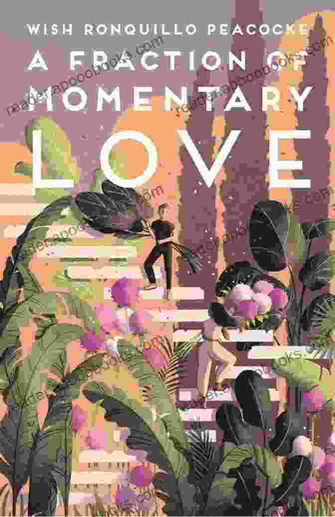 Fraction Of Momentary Love Poems Book Cover With Intricate Floral Design A Fraction Of Momentary Love: Poems