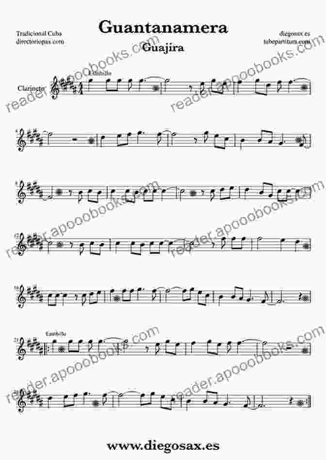 Guantanamera Clarinet Quintet Choir Score Parts Guantanamera Clarinet Quintet/Choir Score Parts: Girl From Guantanamo