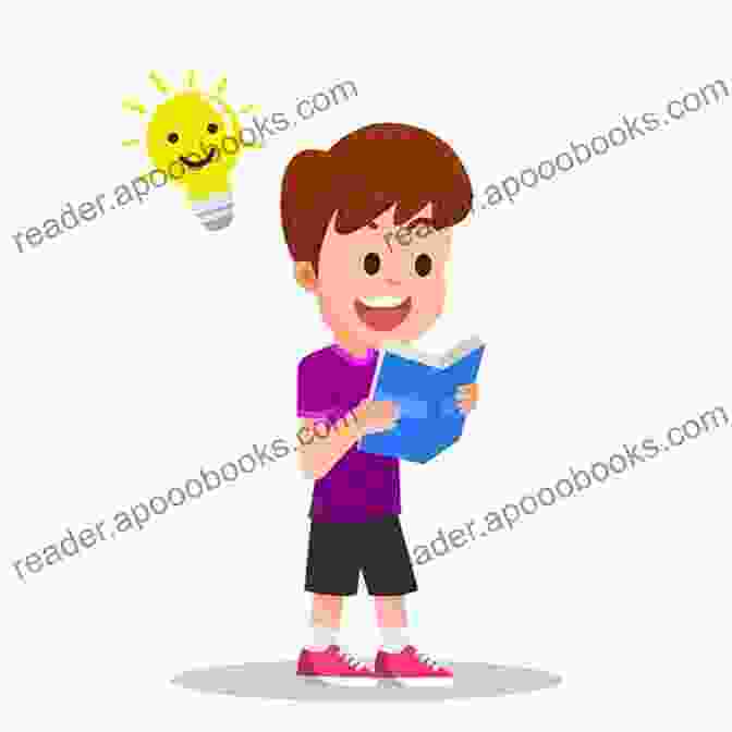 Illustration Of A Boy Reading A Book With A Lightbulb Over His Head Mouth And Tongue Let S Have Some Fun