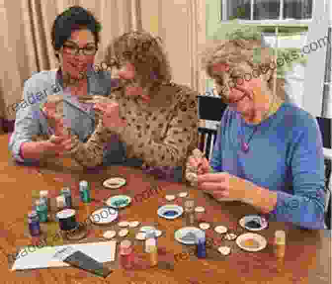 Image Of A Group Of People Gathered Around A Crafting Project The Songwriting Labyrinth: Practical Tools For Decoding The Mysterious Craft