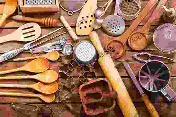 Image Of Various Essential Kitchen Tools And Equipment. Pomona Scarf End Filet Crochet Pattern: Complete Instructions And Chart