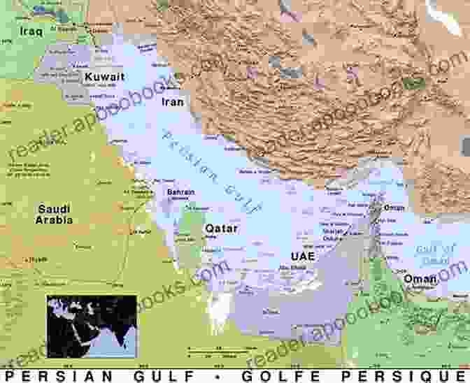 Map Of The Persian Gulf Region Troubled Waters: Insecurity In The Persian Gulf (Persian Gulf Studies)