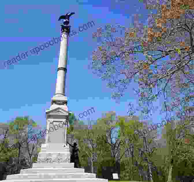 Panoramic View Of Shiloh National Park, Showcasing Prominent Monuments A History Guide To The Monuments Of Shiloh National Park