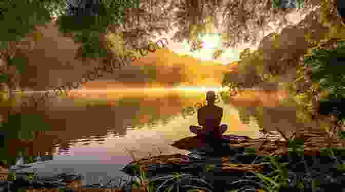 Serene Woman Meditating In A Tranquil Setting, Surrounded By Nature's Colors The Color Of The Season (The Color Of Heaven 7)