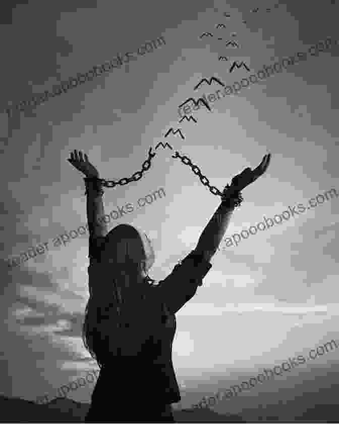 Symbolic Image Of A Woman Breaking Free From Chains, Representing The Themes Of Freedom And Control In Dissidence Marianne Fredriksson