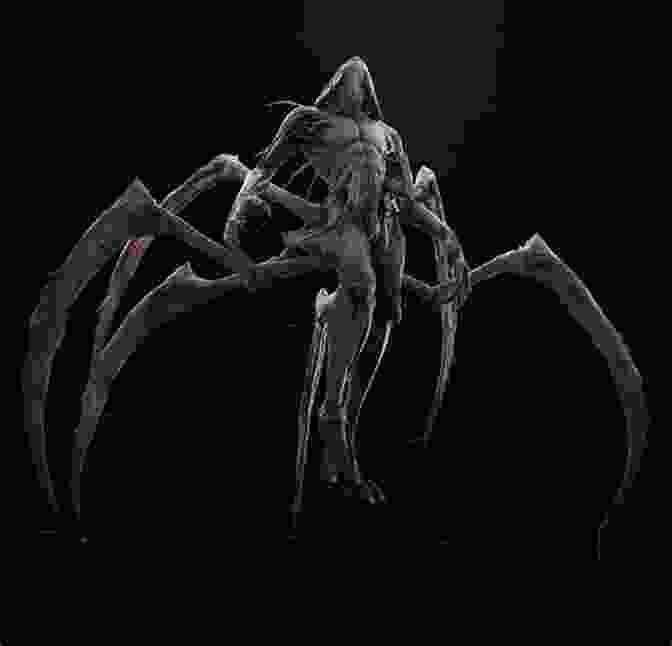 Terrifying Concept Art Of A Necromorph, A Grotesque And Mutated Alien Creature, With Its Sharp Claws And Twisted Limbs Dead Space Kali Wallace