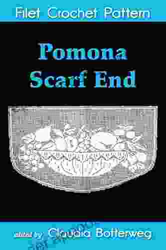 Pomona Scarf End Filet Crochet Pattern: Complete Instructions And Chart