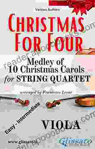 (Viola) Christmas For Four String Quartet: Medley