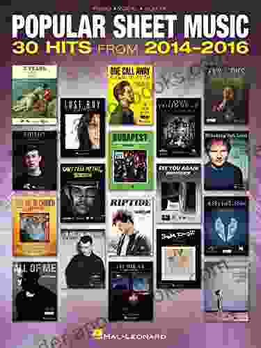 Popular Sheet Music: 30 Hits from 2024 (PIANO VOIX GU)